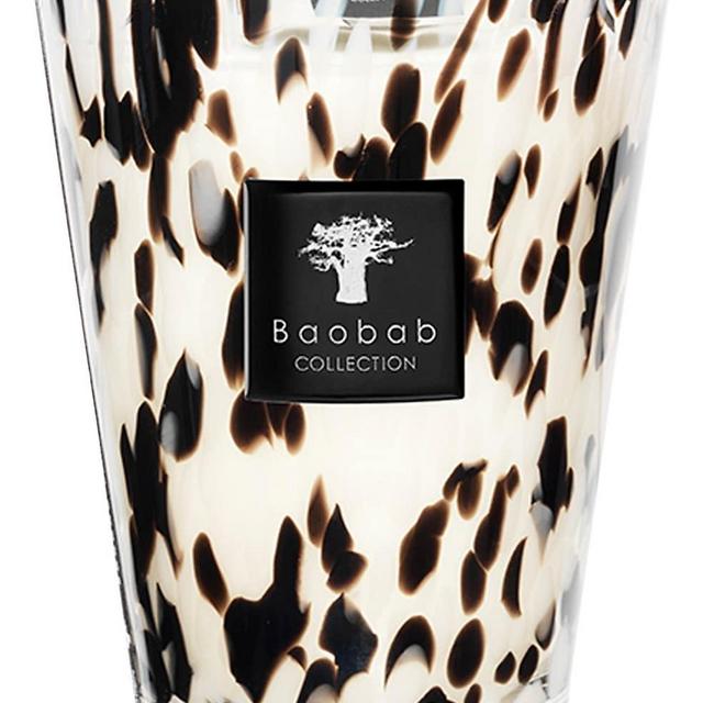 Baobab Collection Pearls Max24 Black Candle