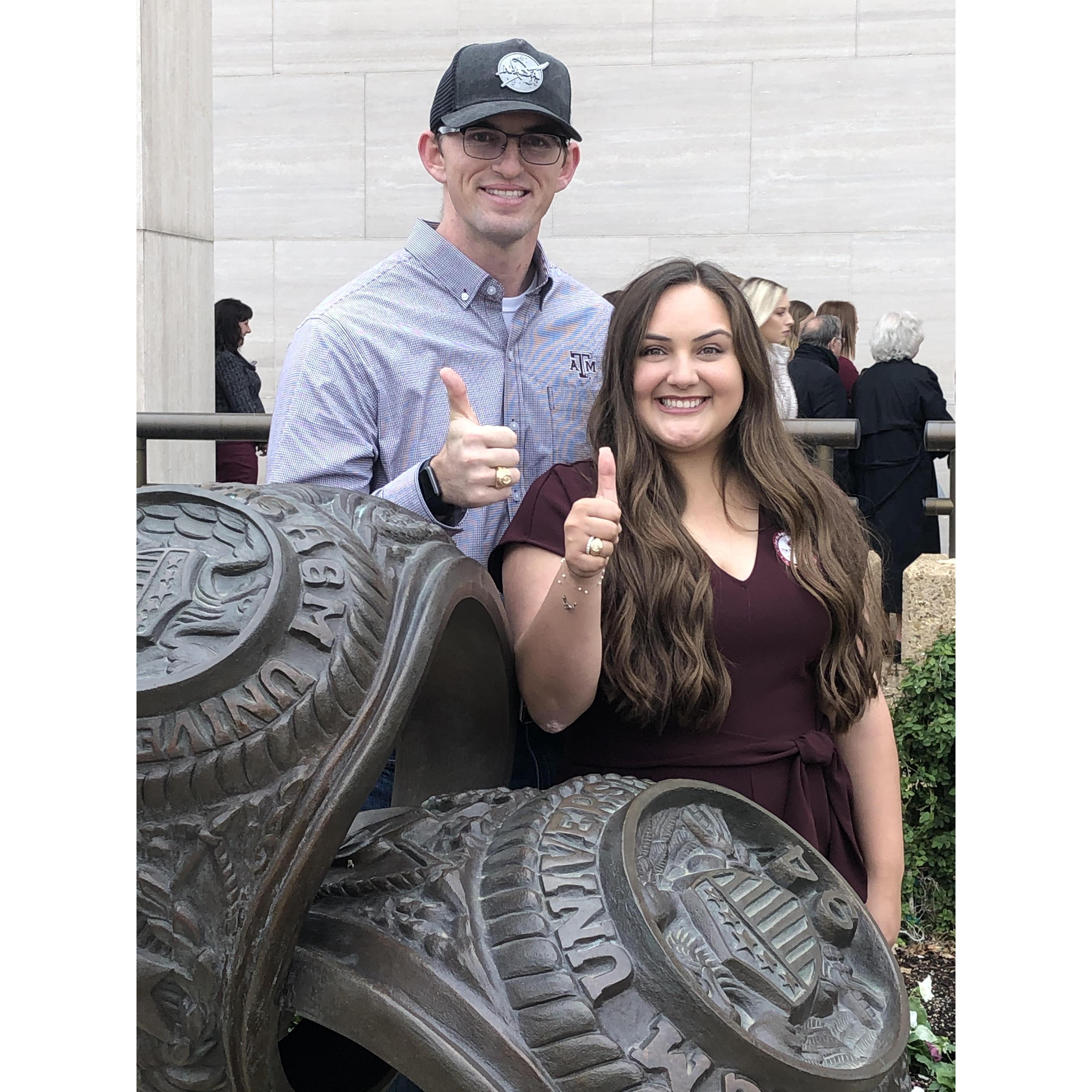 Emily's ring ceremony!