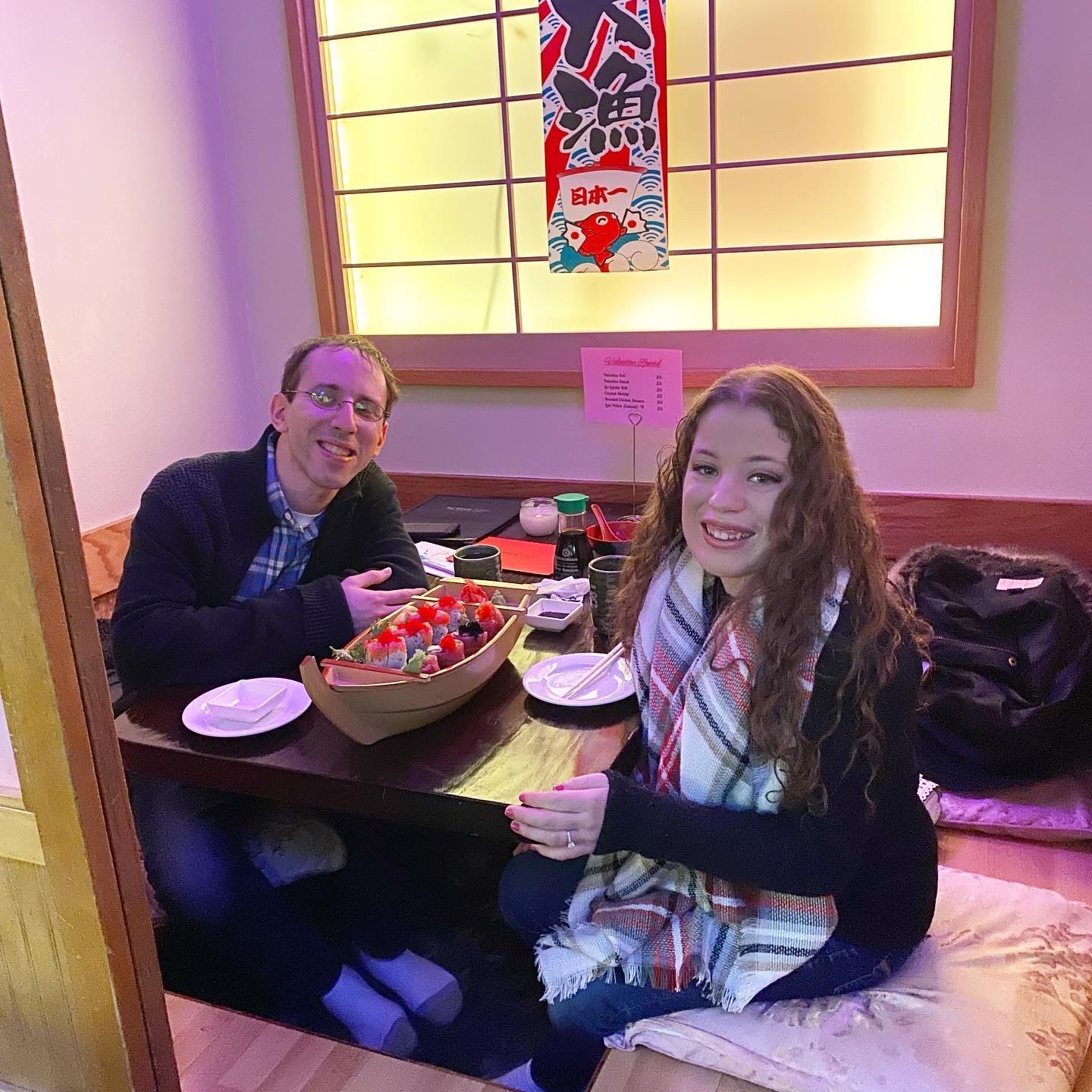 Our fourth Valentine's Day,
February 14, 2020