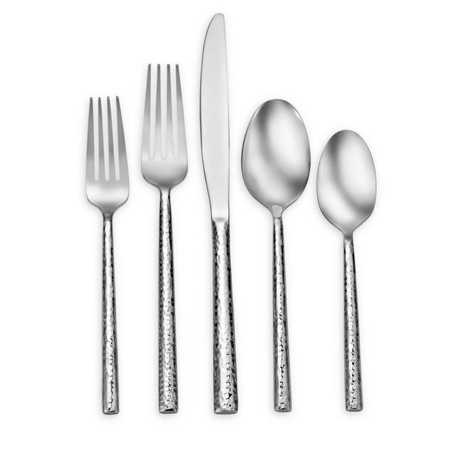 Artisanal Kitchen Supply® Theo Hammered 45-Piece Flatware Set