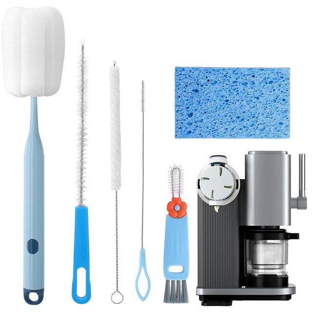 Palksky Ice Cream Maker Cleaning Kit for Ninja Swirl Creami, Ice Cream Machine Brush Set, 6 PCS