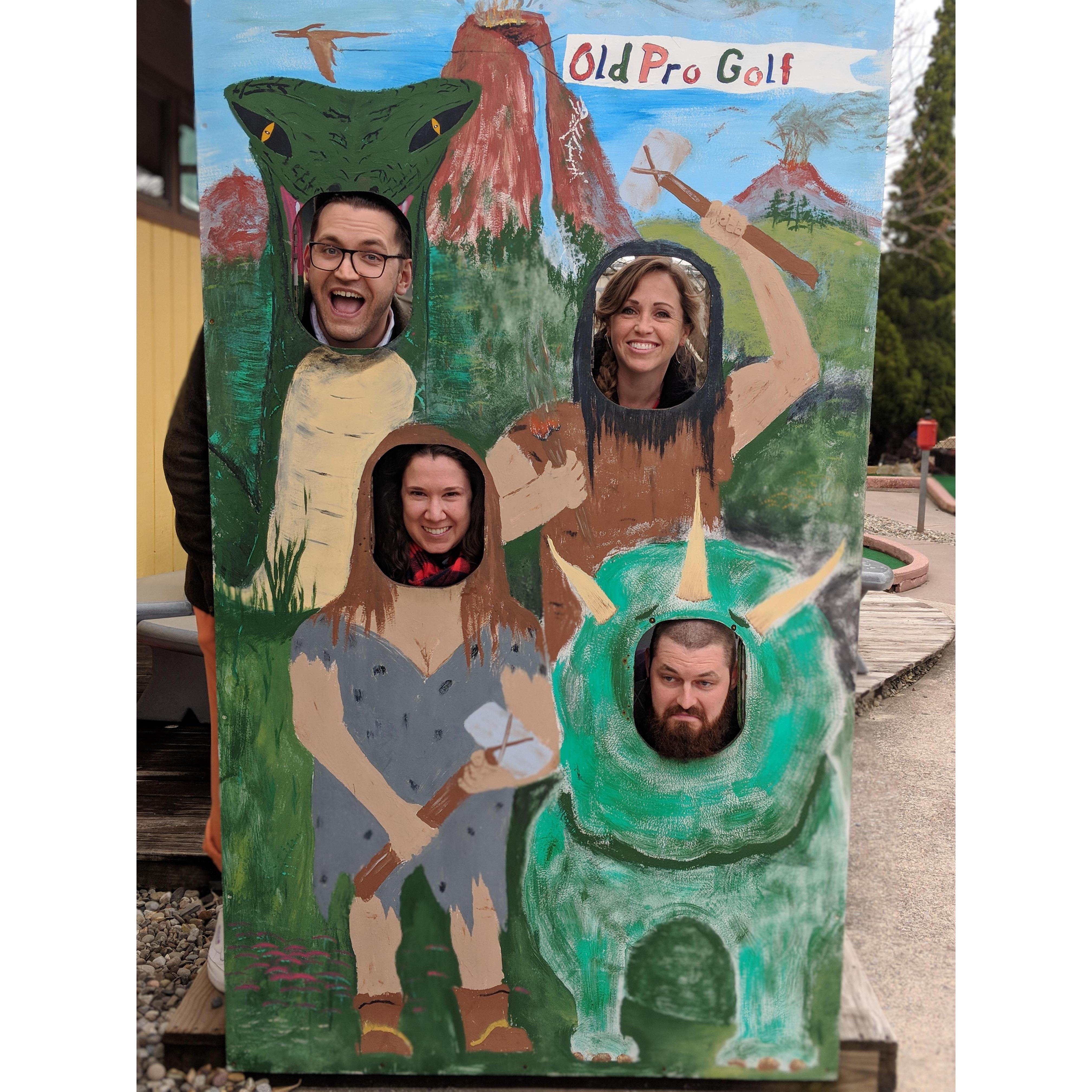 Old Pro Golf Tourney with Bernie and Colleen!