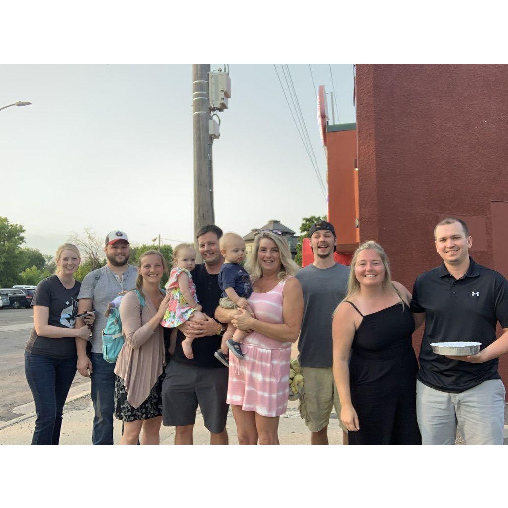 July 18th, 2021. Aubrey's birthday dinner!