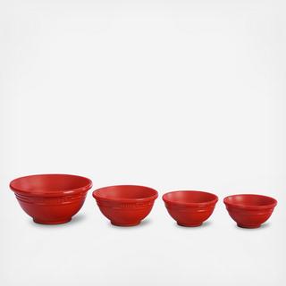 4-Piece Silicone Prep Bowl Set