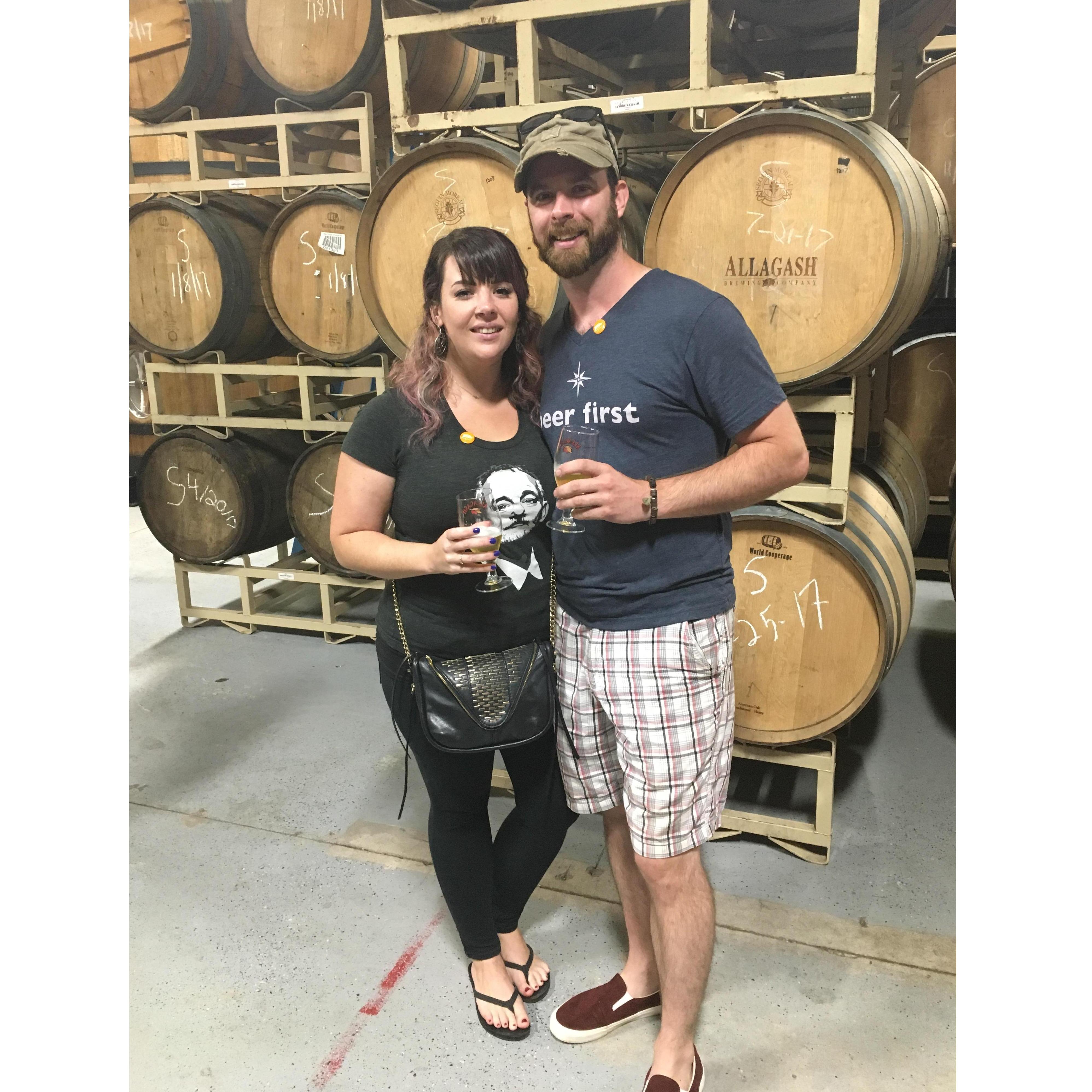 Open for any and all brewery tours everyday!