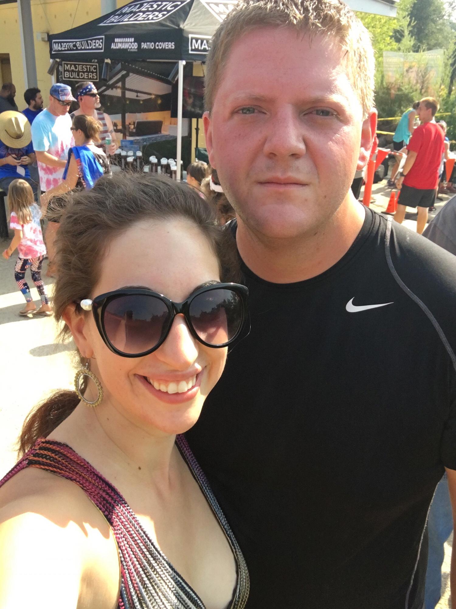 5K finish line shot