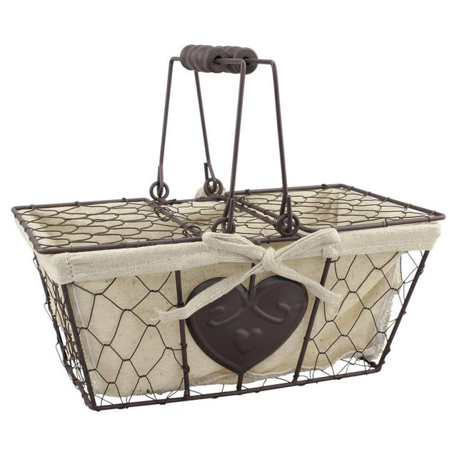 Metal Basket with Lid - CKK Home Décor