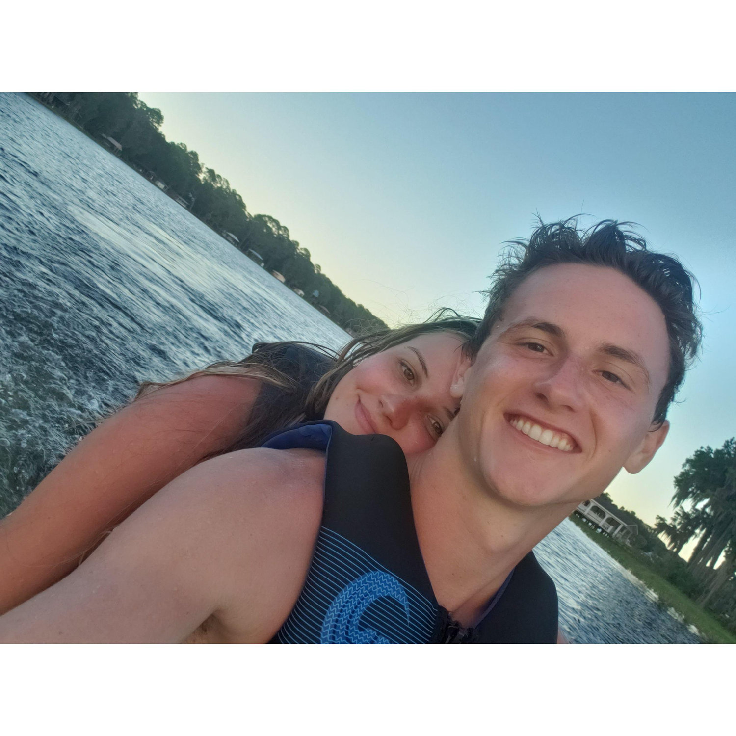 Not salt water, but still on the water