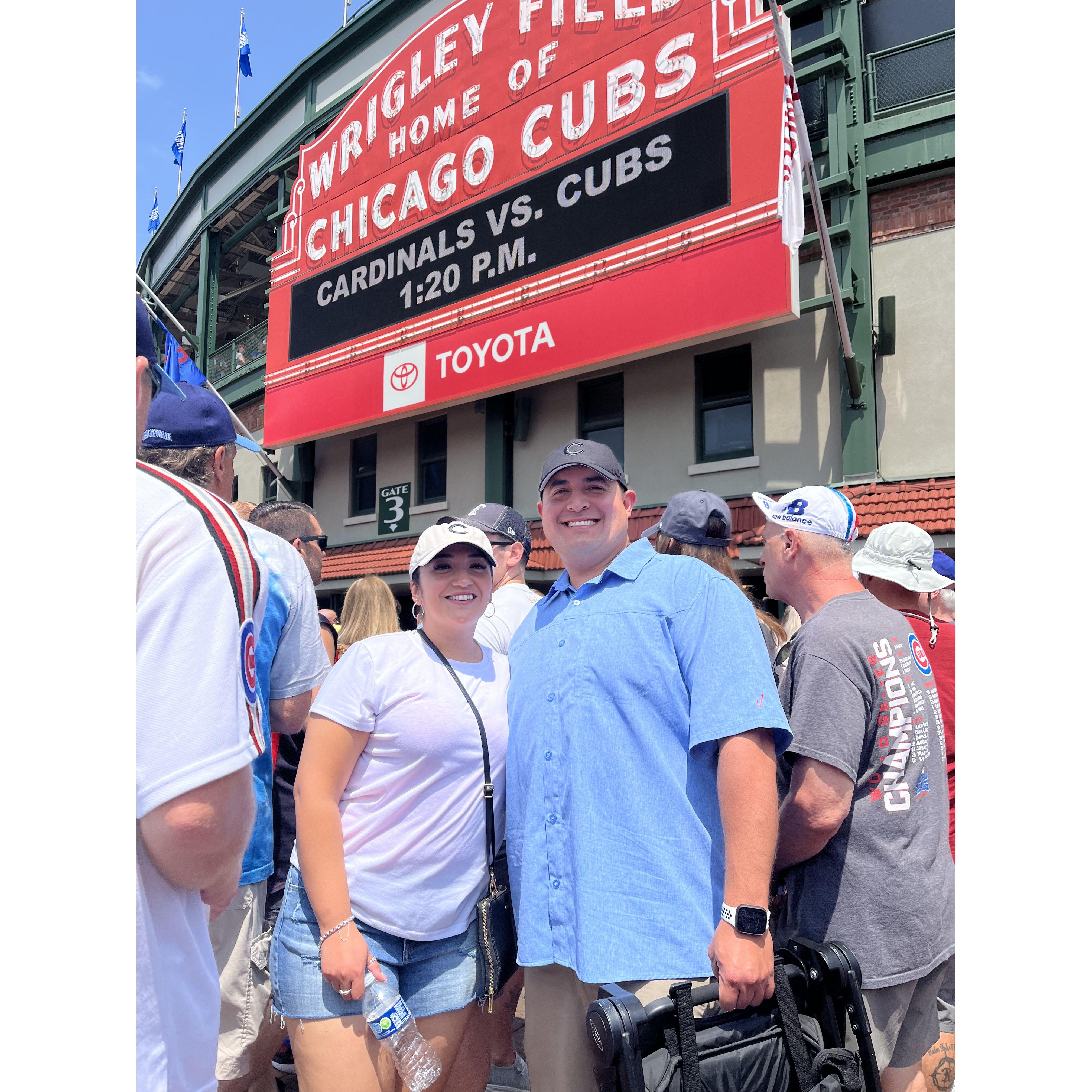 Cubs game at Wrigley Field!