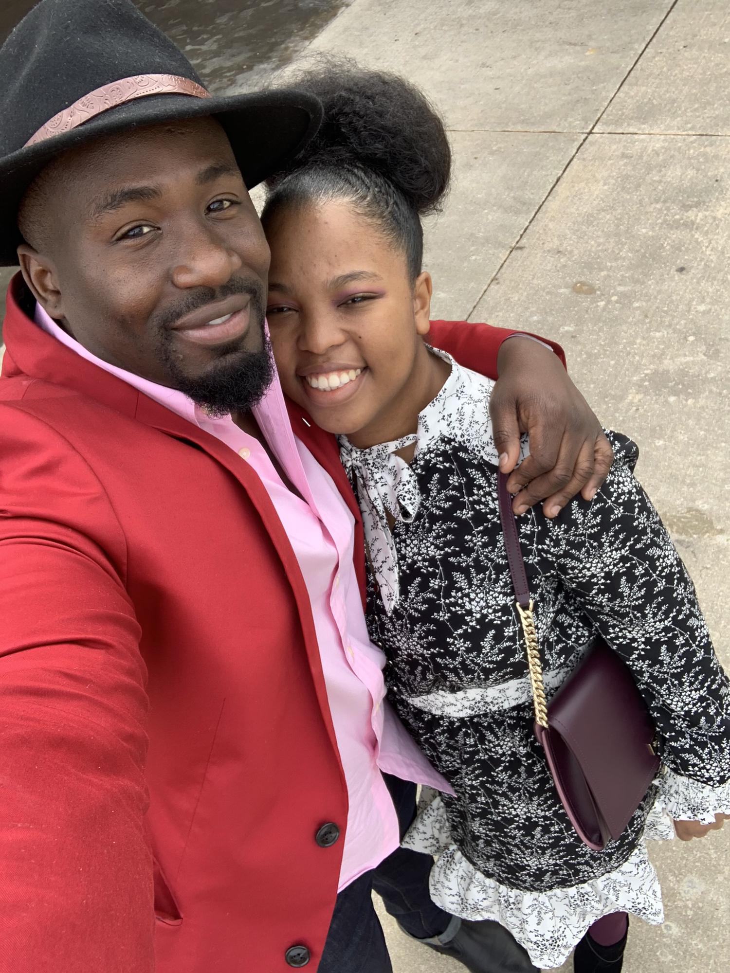 After church on Tennian’s birthday...2019!