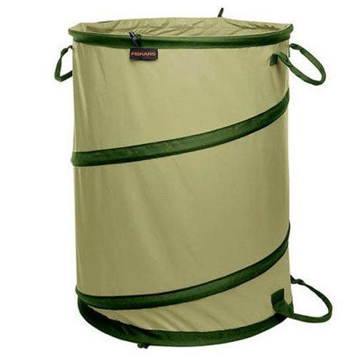 Fiskars Kangaroo Collapsible Container Gardening Bag, 30 Gallon, Green (394050-1004)