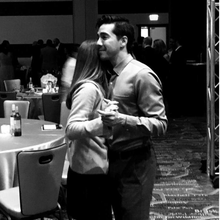 Our first dance together at a St. Judes Gala in Austin, TX.  Also the moment I realized this man was going to be different.  Mark asked me to be his girlfriend and I said, "yes."