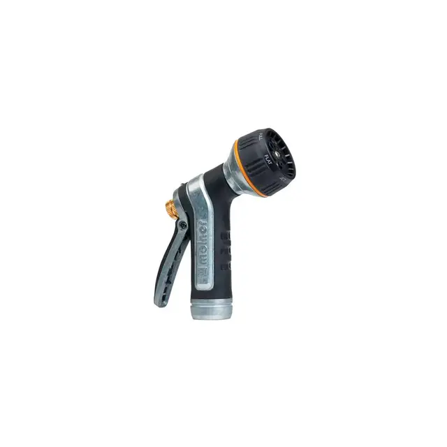 Melnor 7 Pattern Adjustable Multi-Pattern Metal Heavy-Duty Hose Nozzle