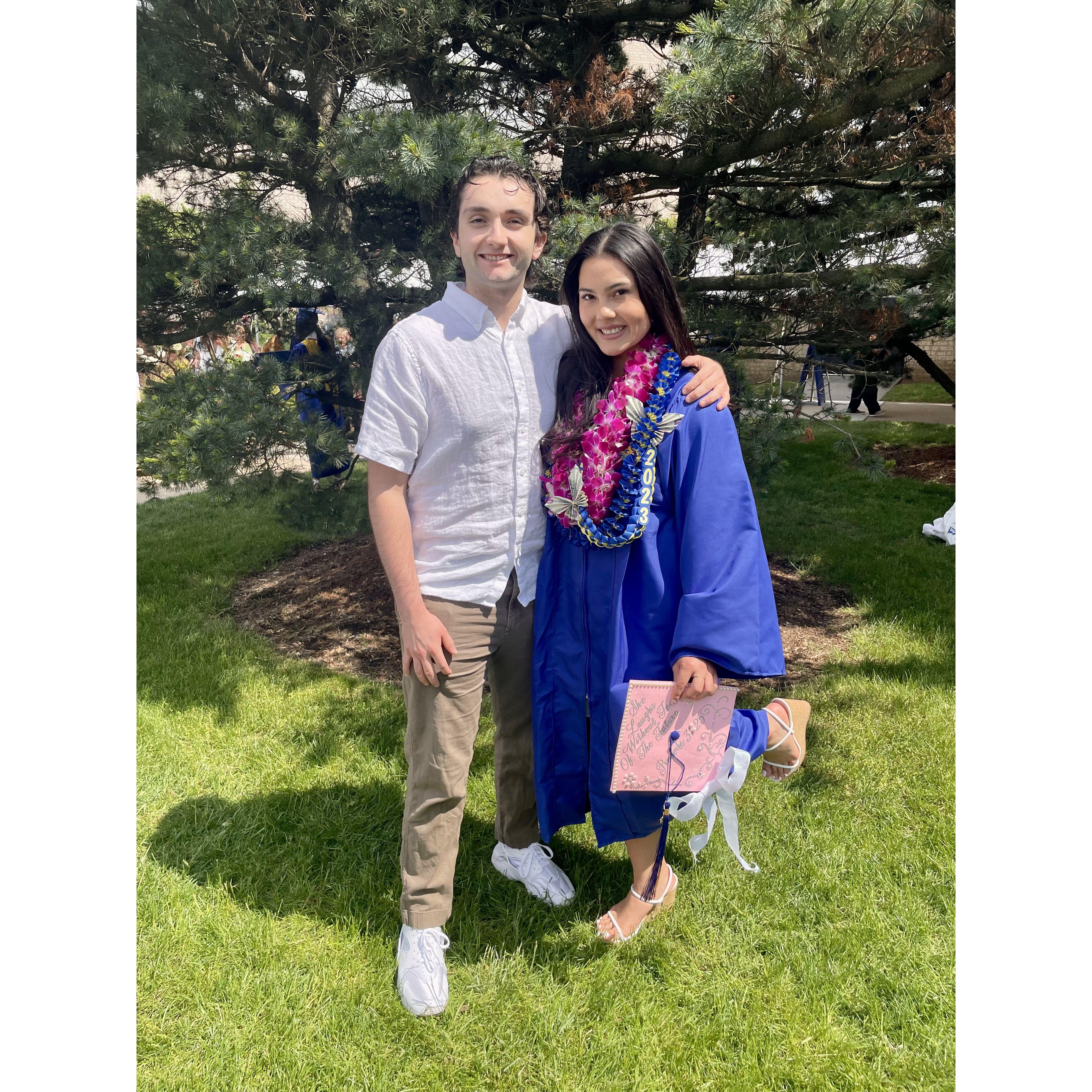 Kayla's college graduation (2023)