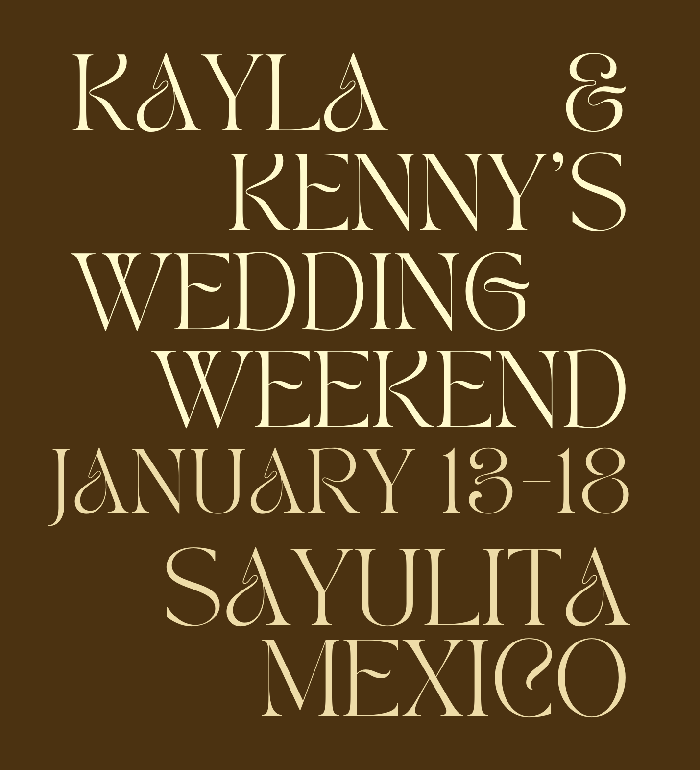 The Wedding Website of Kayla Kielkucki and Kenneth Ho