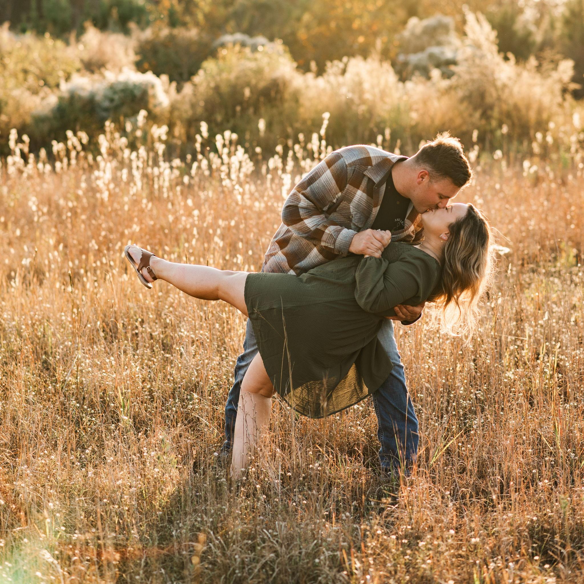 Engagement Photos by Emily Saunders in New Bern where Dustin proposed!