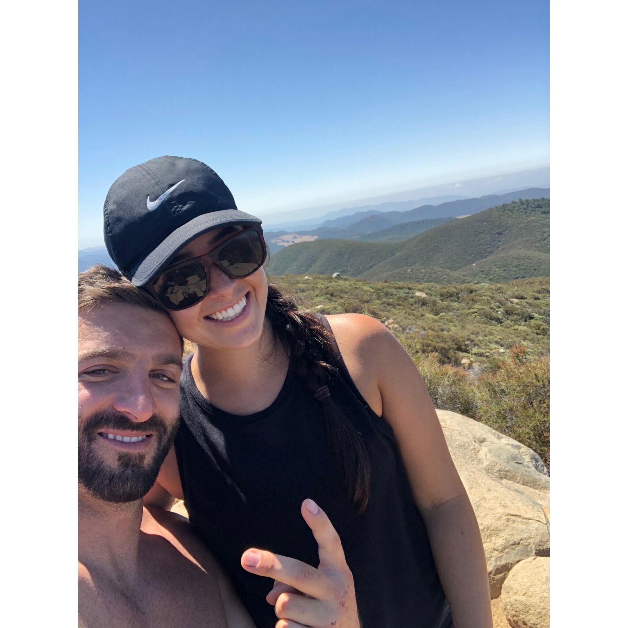 1st hike to Sitton Peak