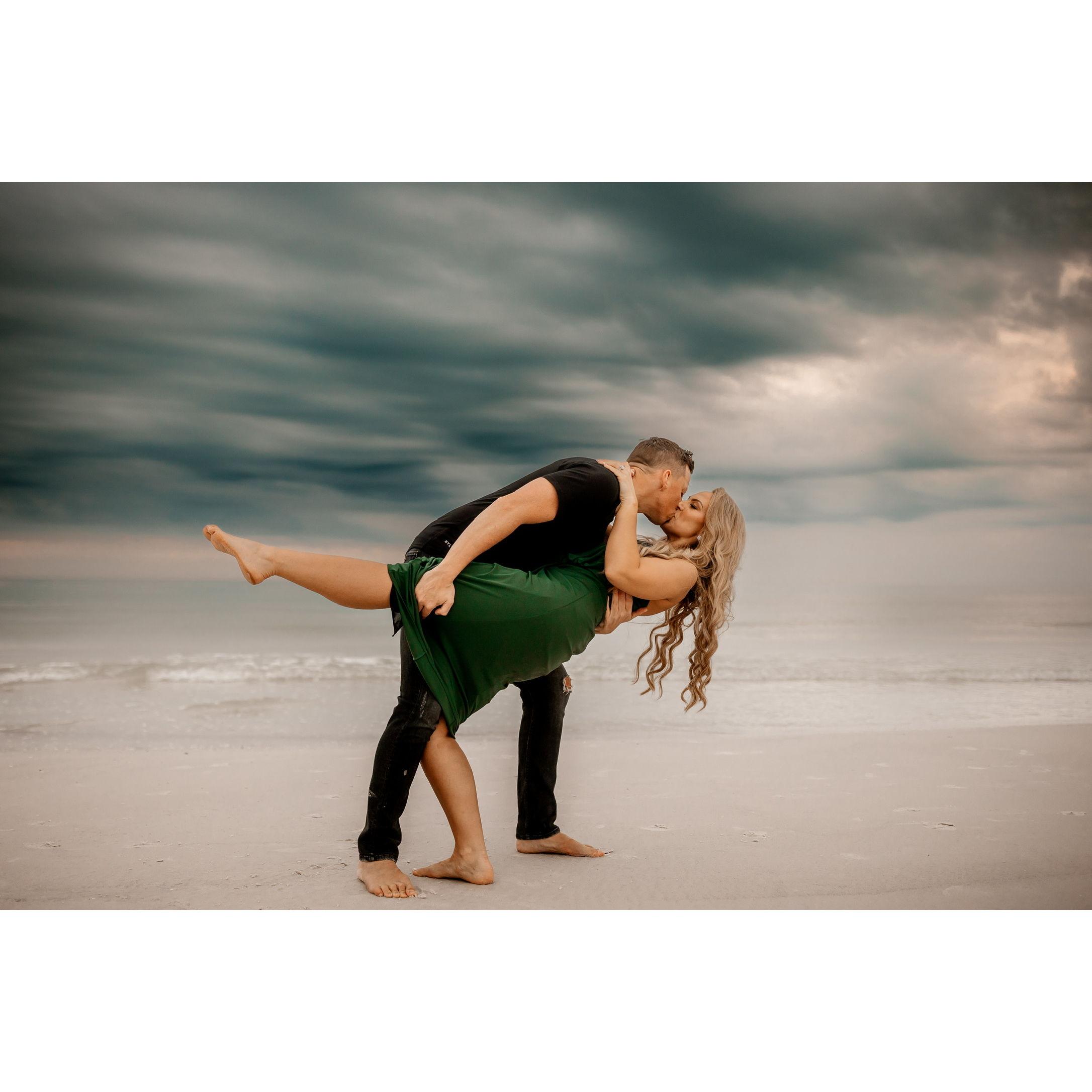 Siesta Key, FL Engagement Pictures: February 2024