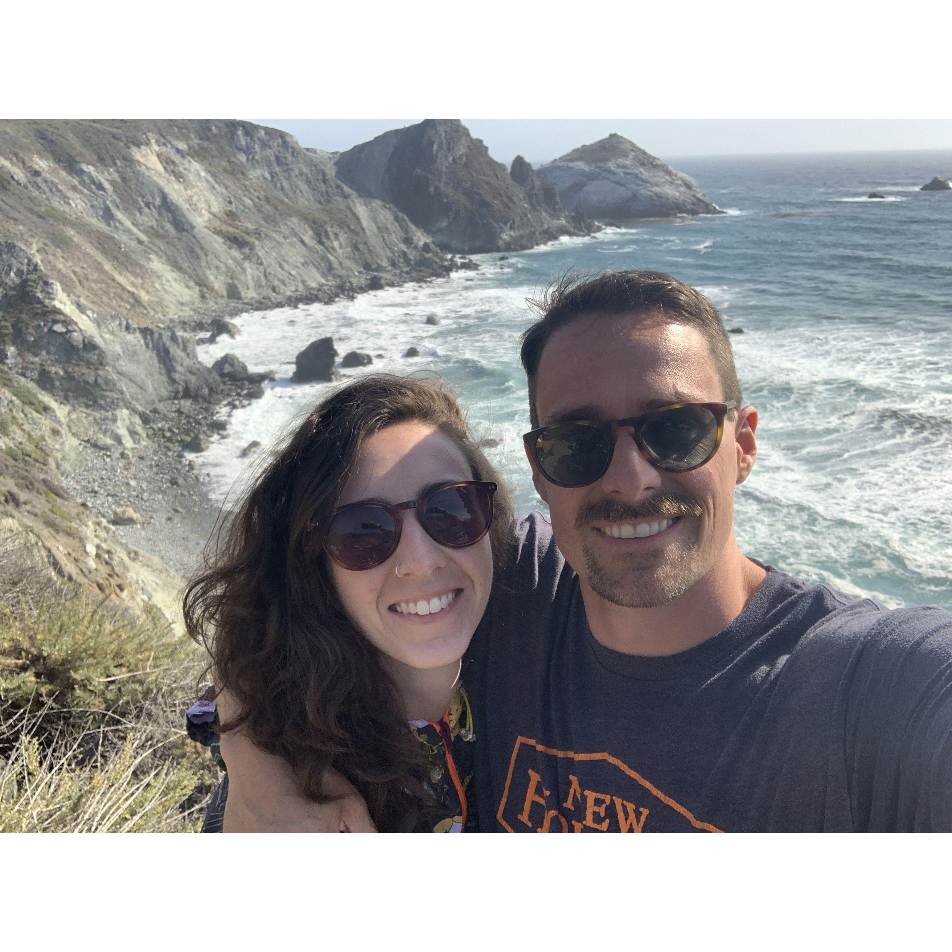 Elena's first time visiting Big Sur