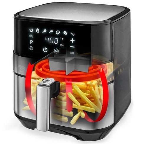 BELLA 5.3qt Digital Air Convection Fryer Stainless Steel