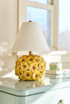 Aster Pansy Table Lamp