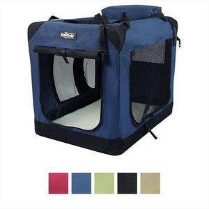 EliteField 3-Door Folding Soft-Sided Dog Crate- Large