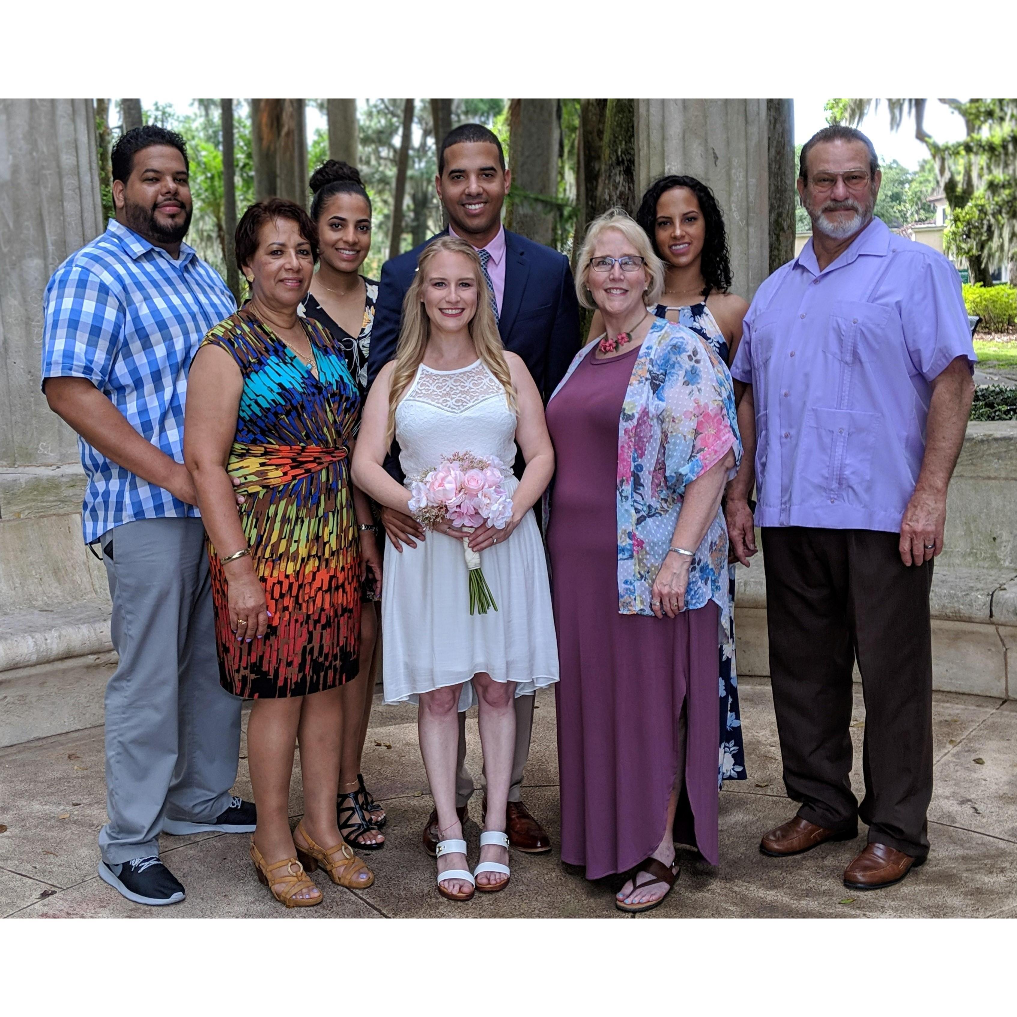KayLyn, Cesar, and family