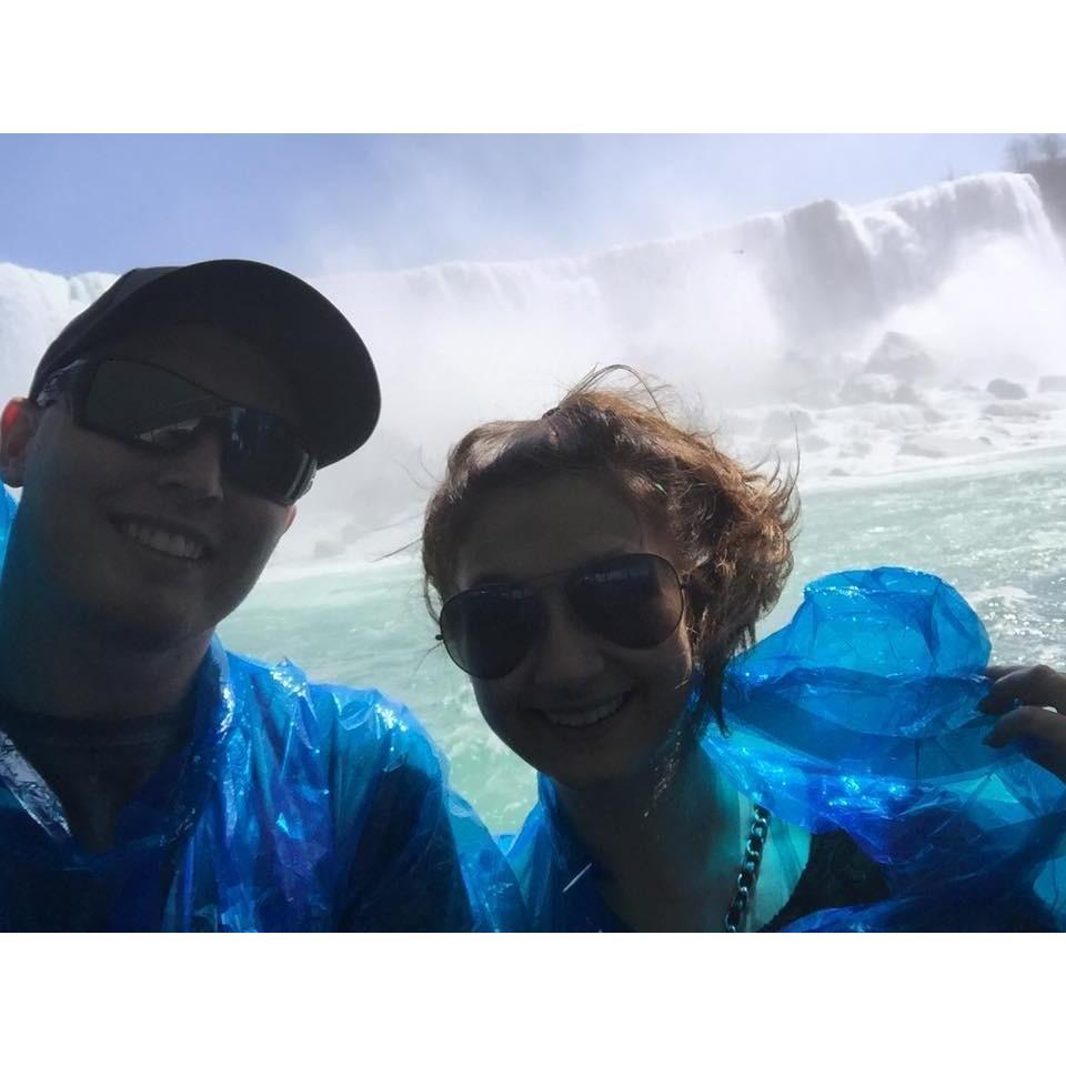Our first trip as a couple to Niagra Falls 2016