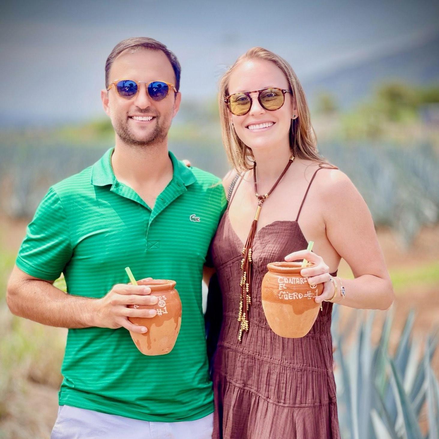 The pair in Tequila, MX in July 2023.