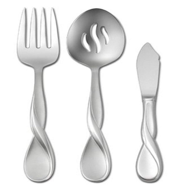 Oneida Satin Aquarius 3-Piece Serving Set