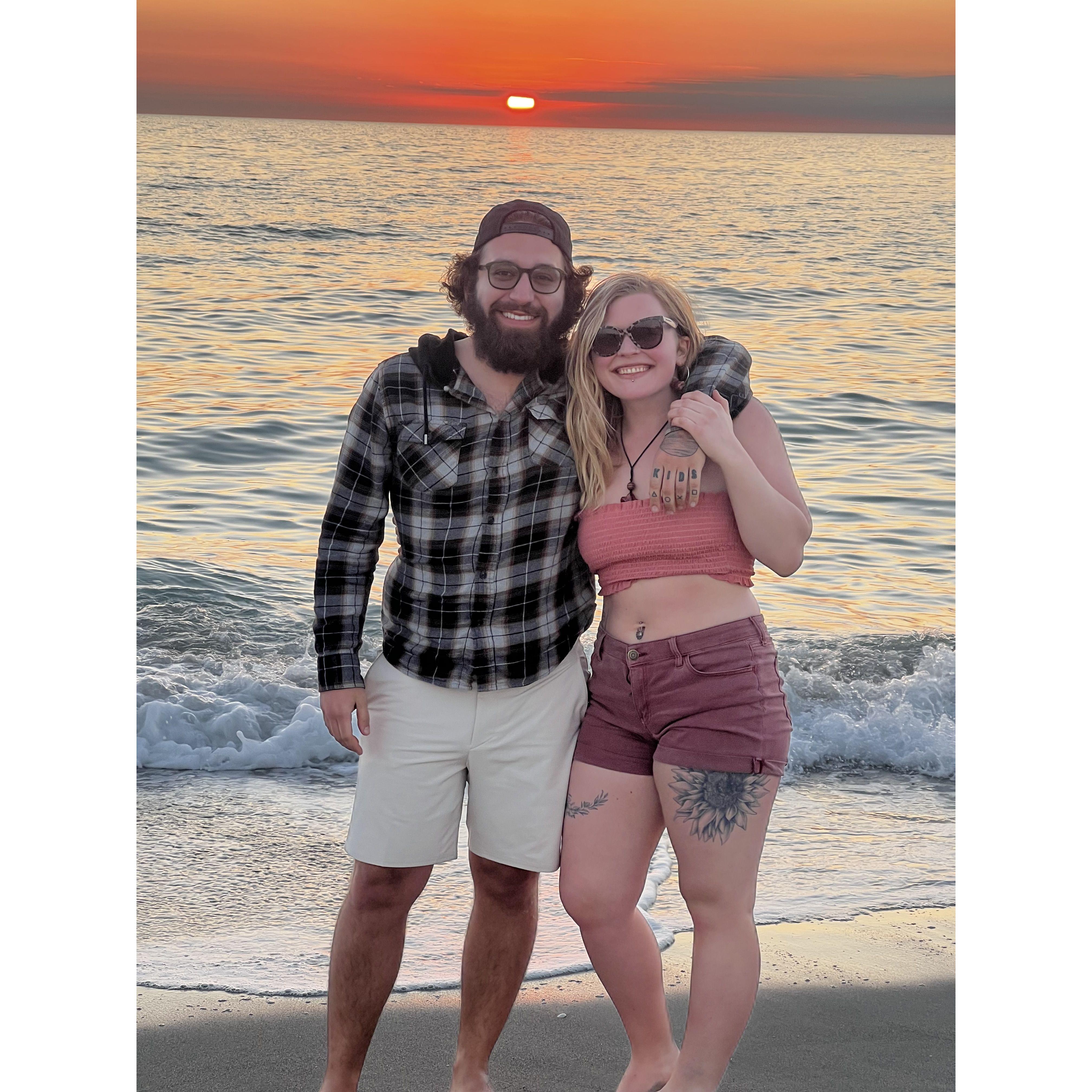 The next week we were in Florida, warming our buns! - January '23