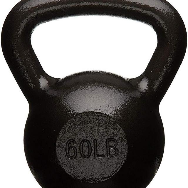 AmazonBasics Cast Iron Kettlebells