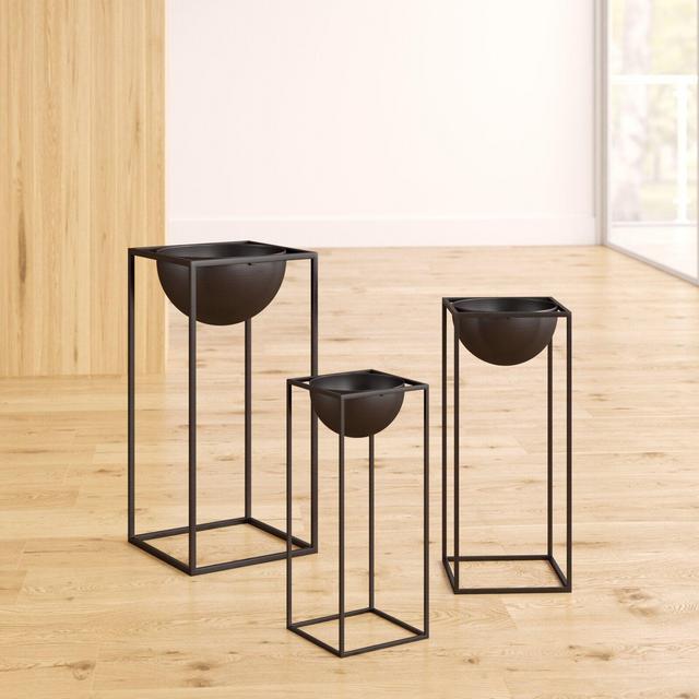 Matson 3 Piece Modern Square Nesting Plant Stand