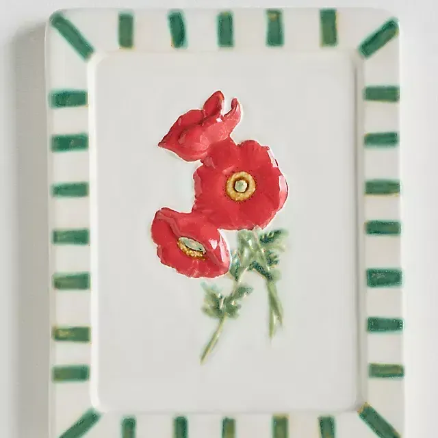 Ceramic Flower Gallery Wall Charm