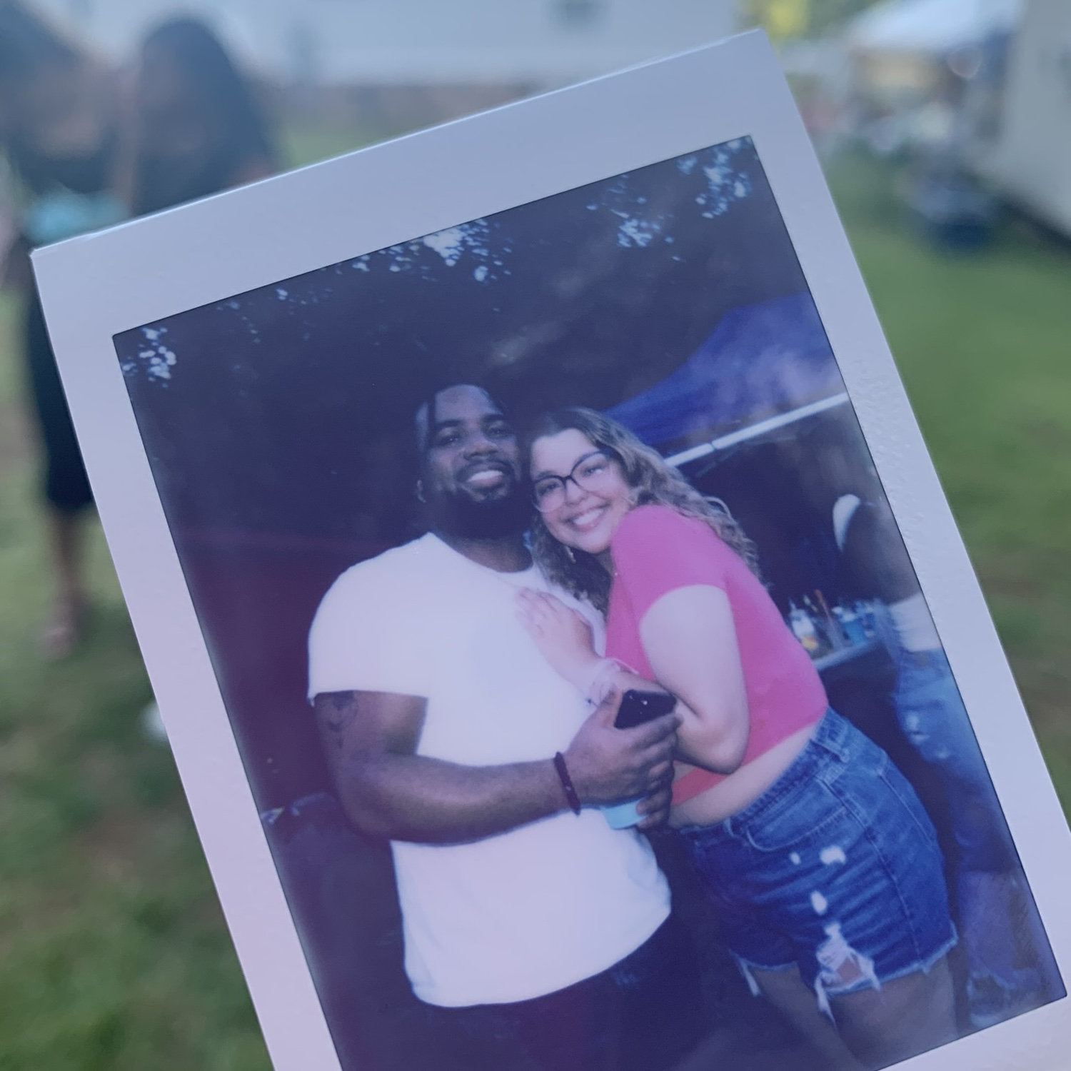 Our first Polaroid together