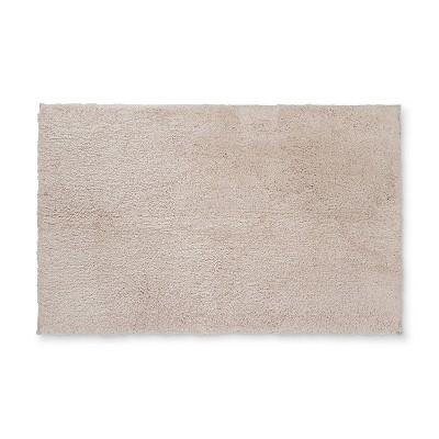 38"x24" Tufted Spa Bath Rug Tan - Fieldcrest&#174;