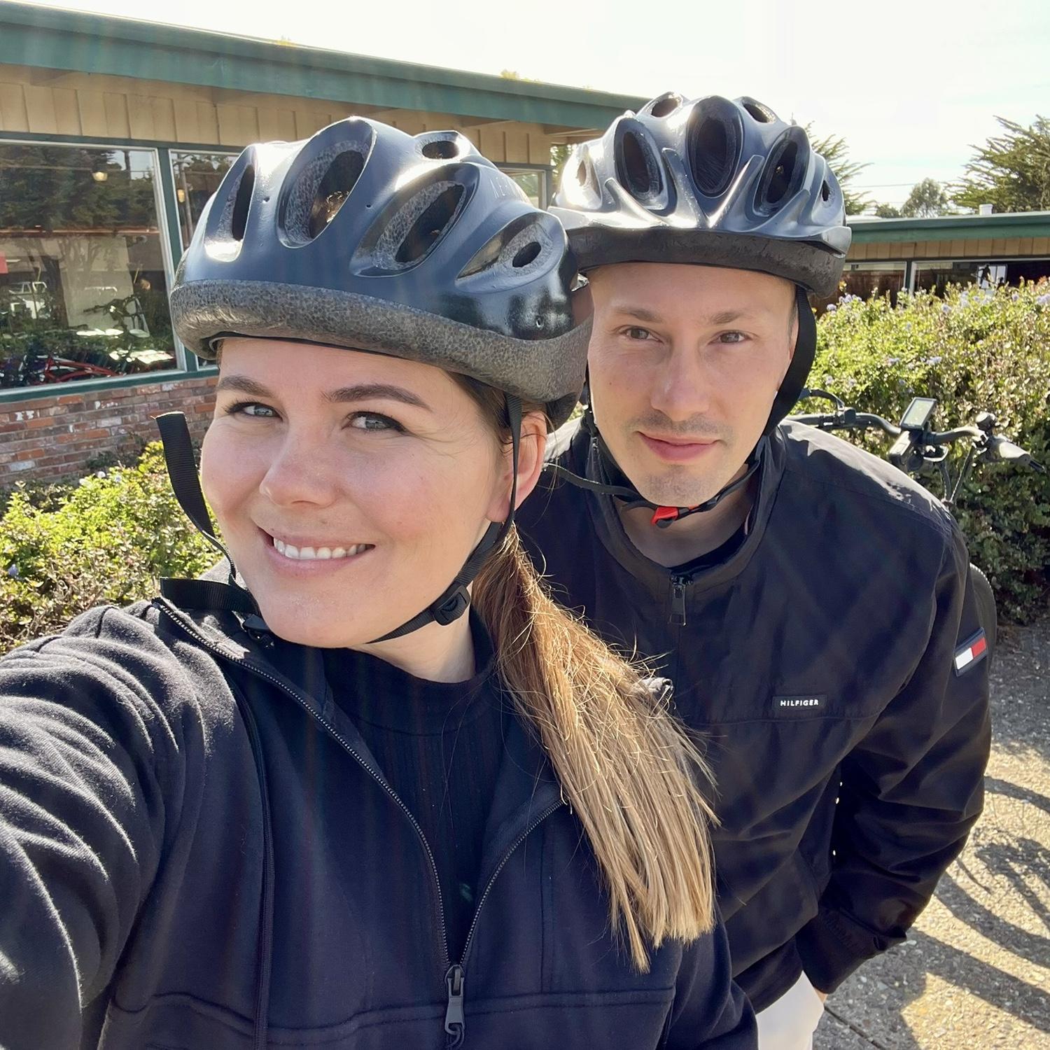 Celebrating Matt’s Birthday in Carmel. This was our very first vacation ever without Chloe!