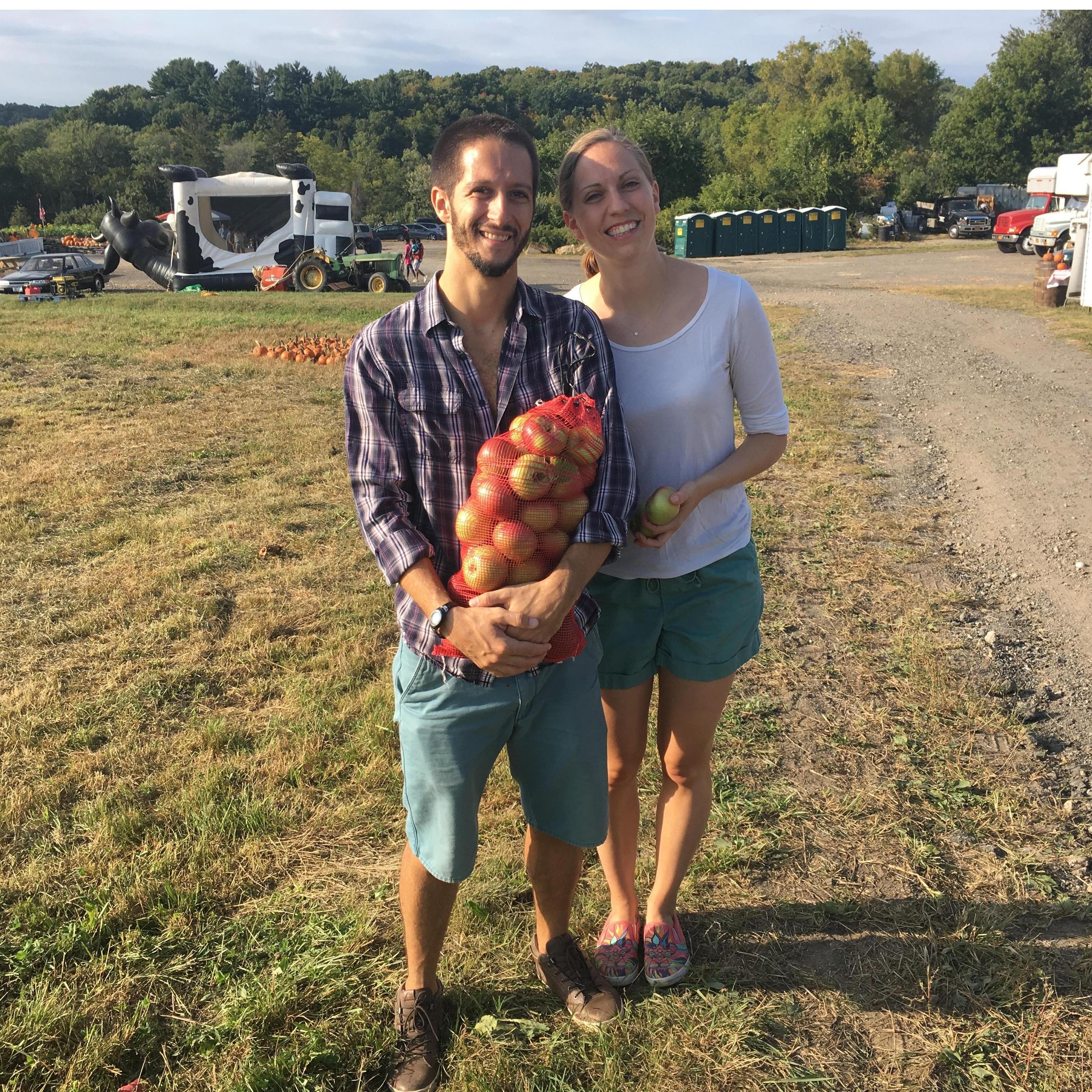 Apple picking!