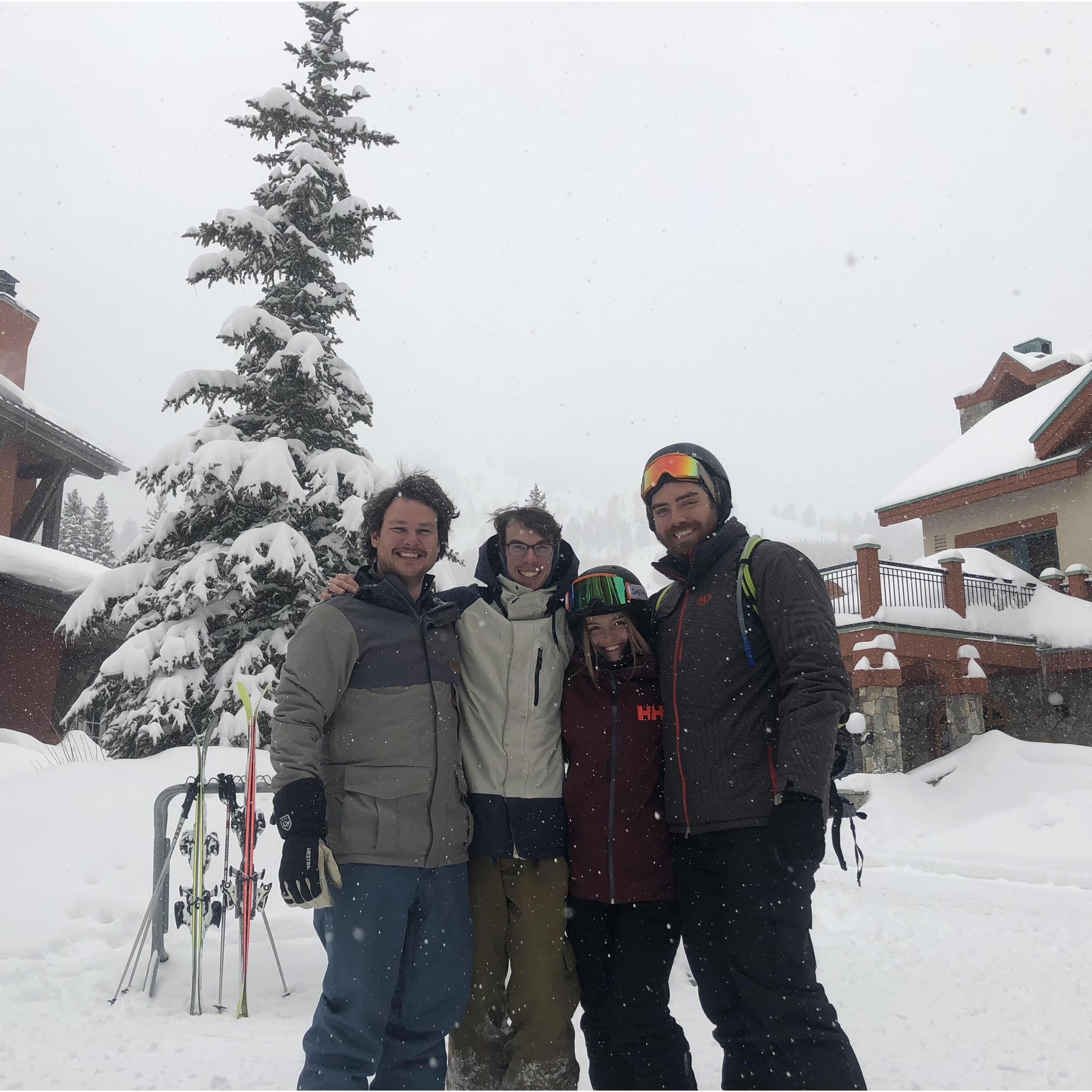 St. Patty's day at Solitude Ski Resort, UT - March 17, 2018