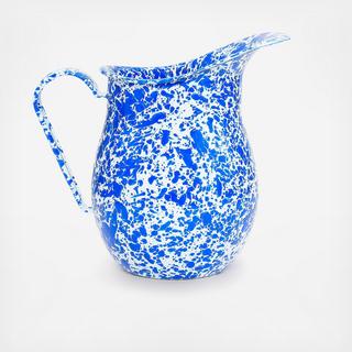 Splatter Enamelware Pitcher