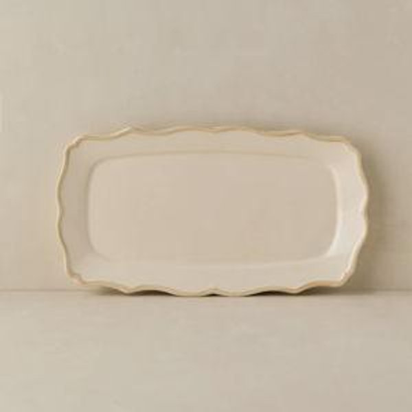 Stoneware Serveware - Beige