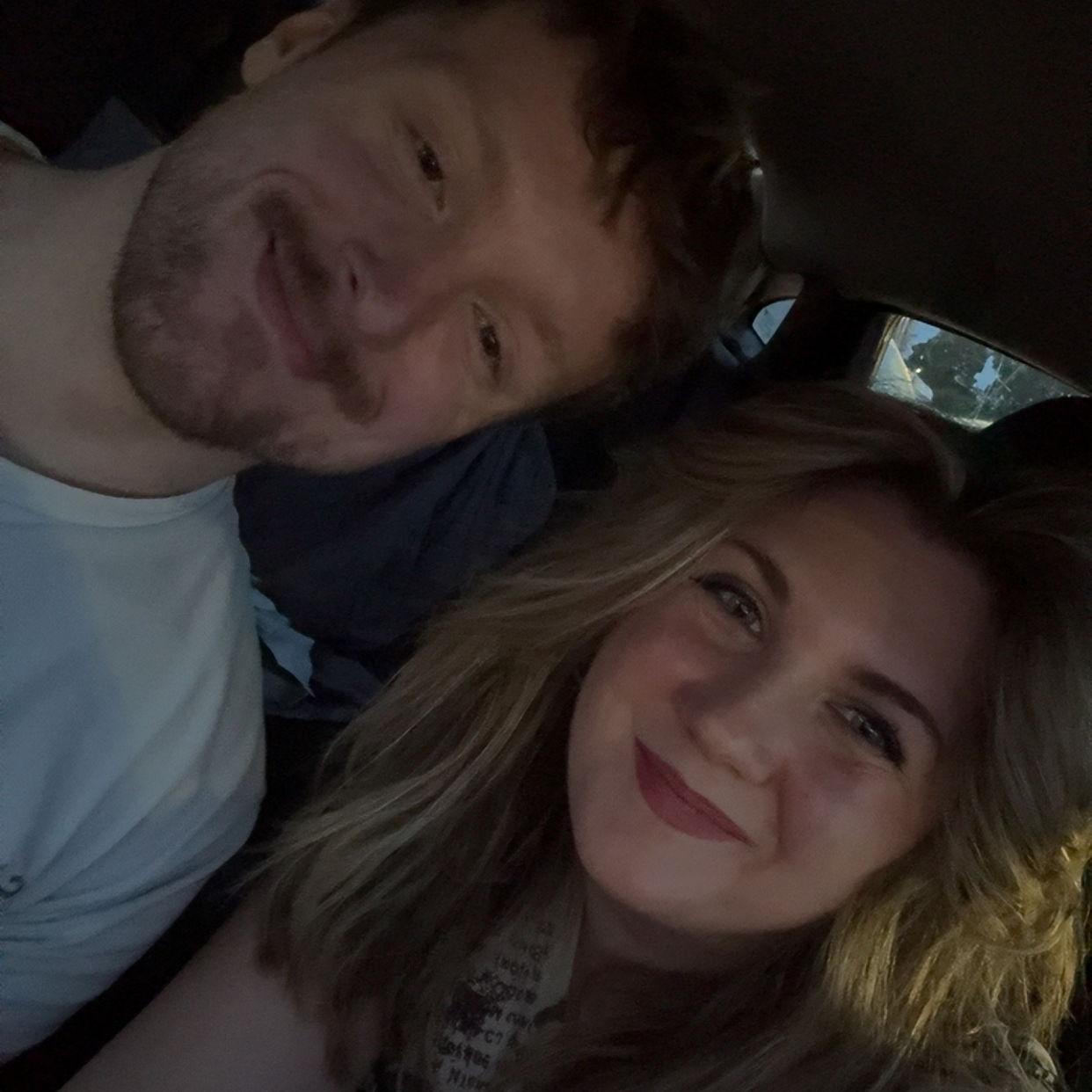 This was us seeing Kyle's favorite band for the first time.