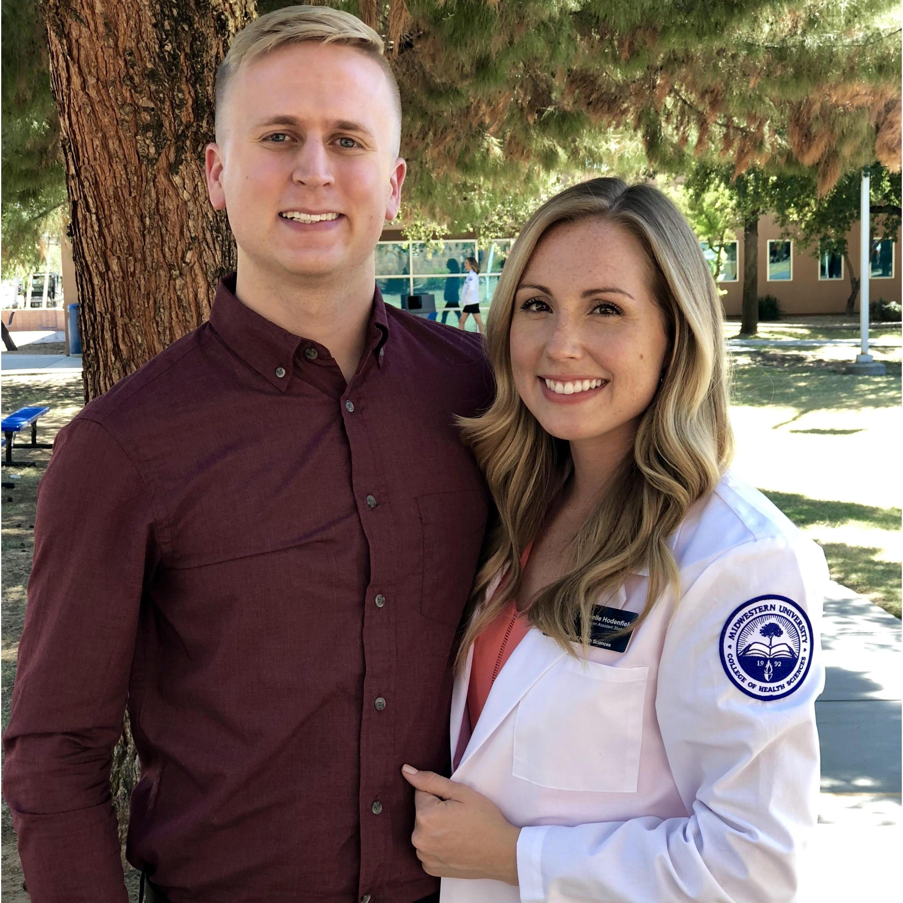 Danielle's PA School White Coat Ceremony, 2017
