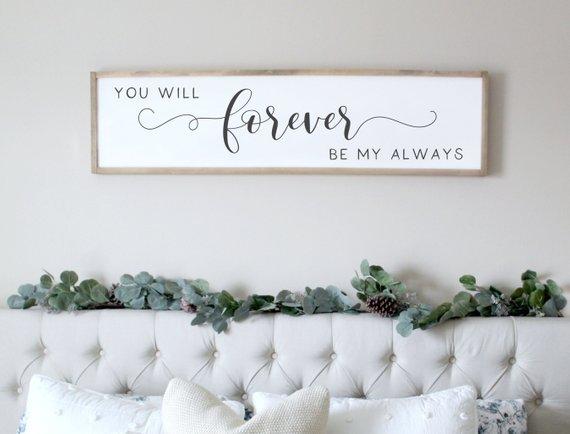 Bedroom Sign