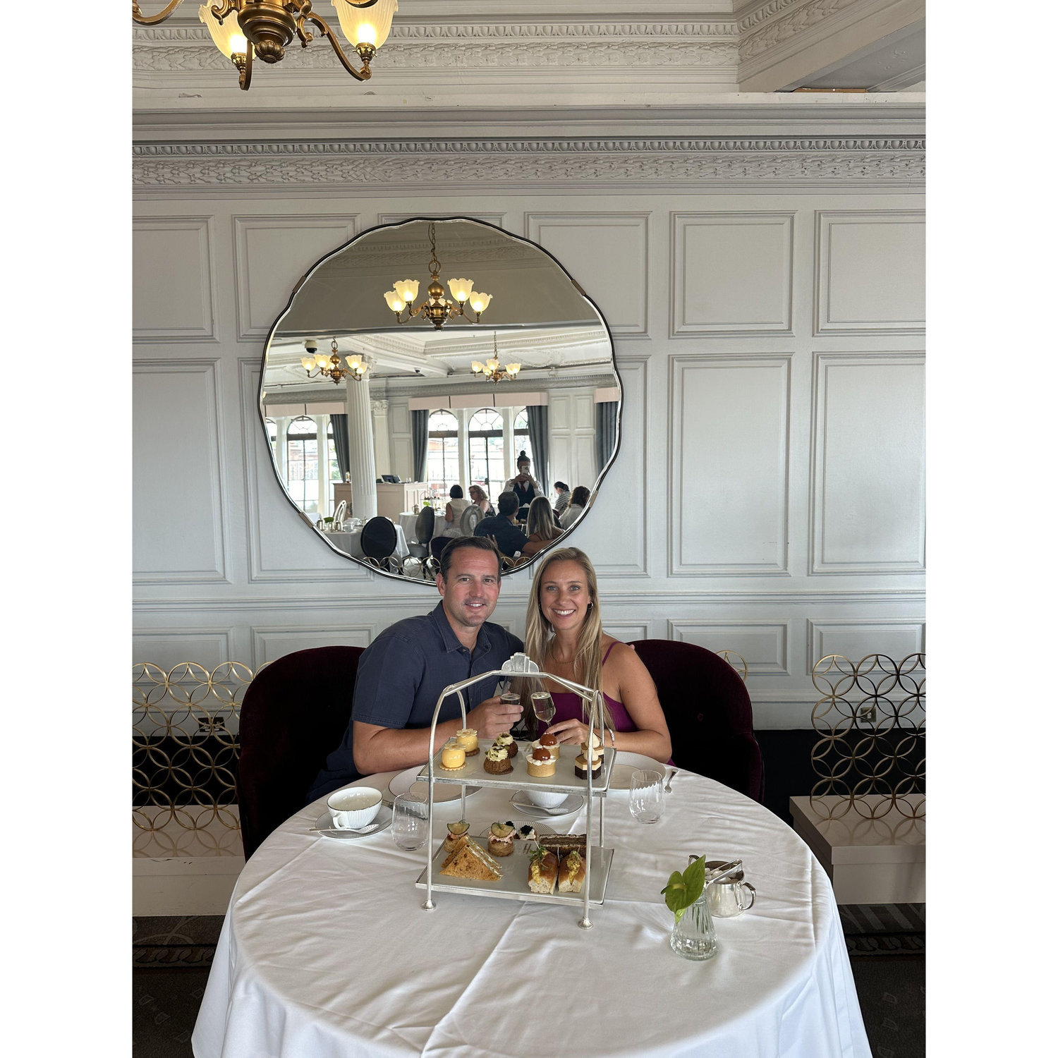 High Tea at Harrod's