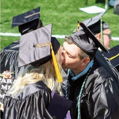 Graduating together was very special... and we are working on doing it again
