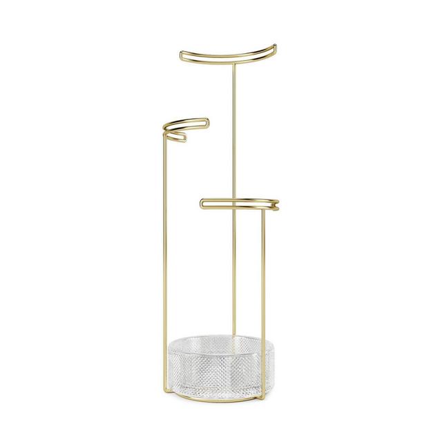 Tesora Jewelry Stand Brass - Umbra
