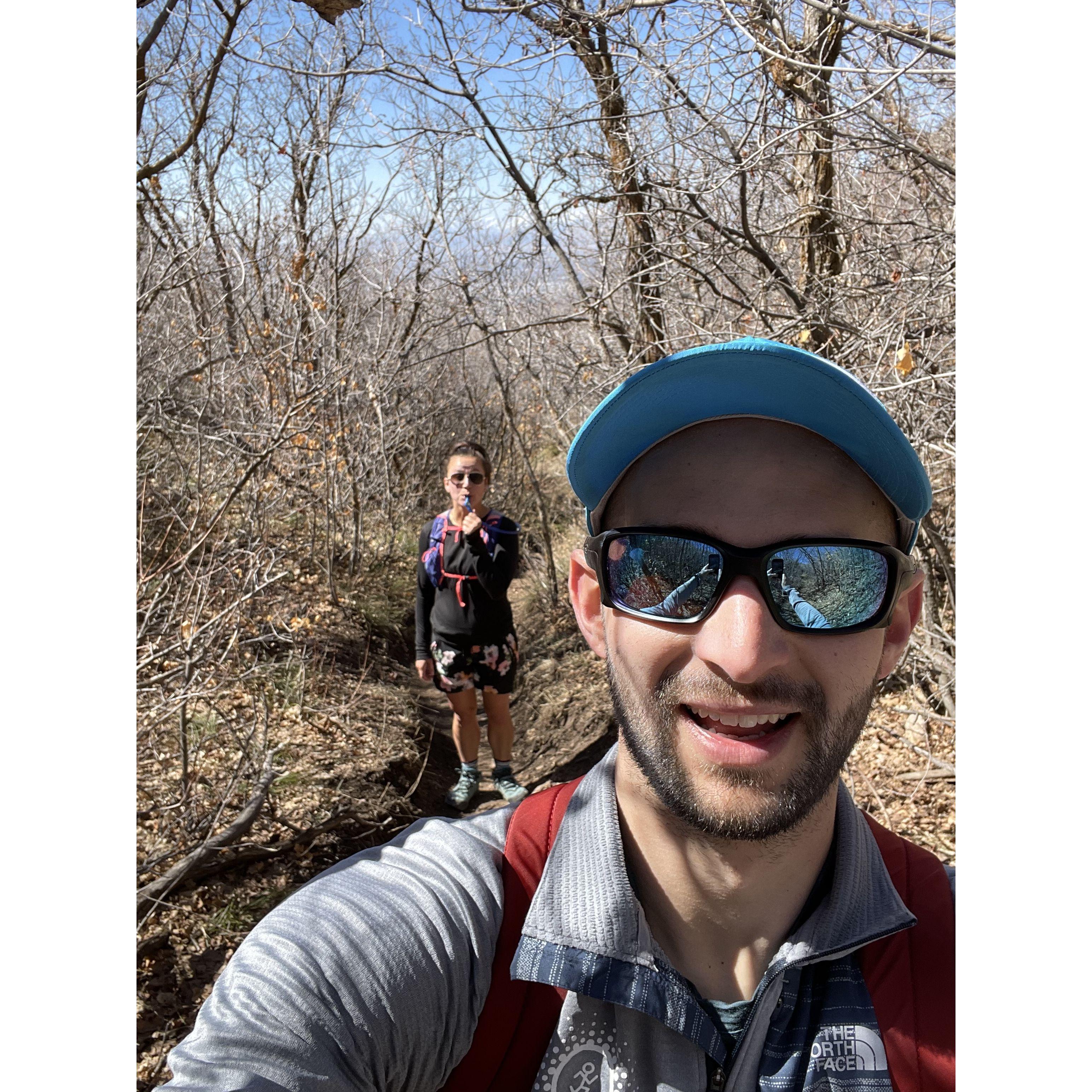 Gnarly hike in Salt Lake
