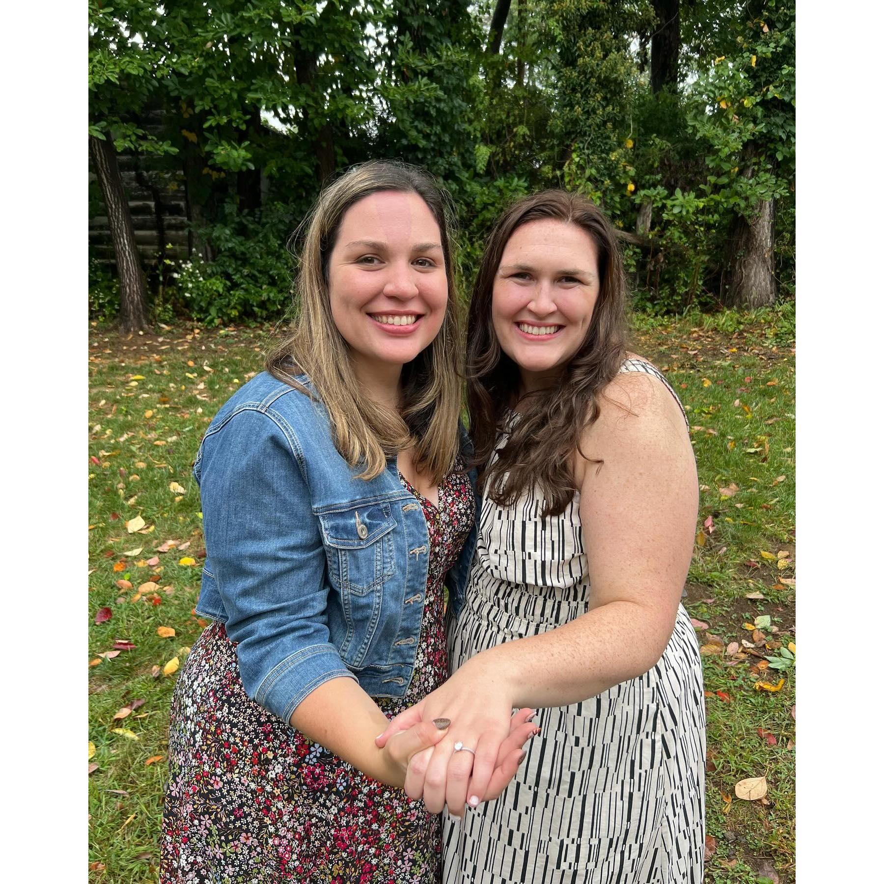 Meredith (Sister, Maid of Honor) and Maggie