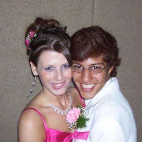 When we went to our senior prom together